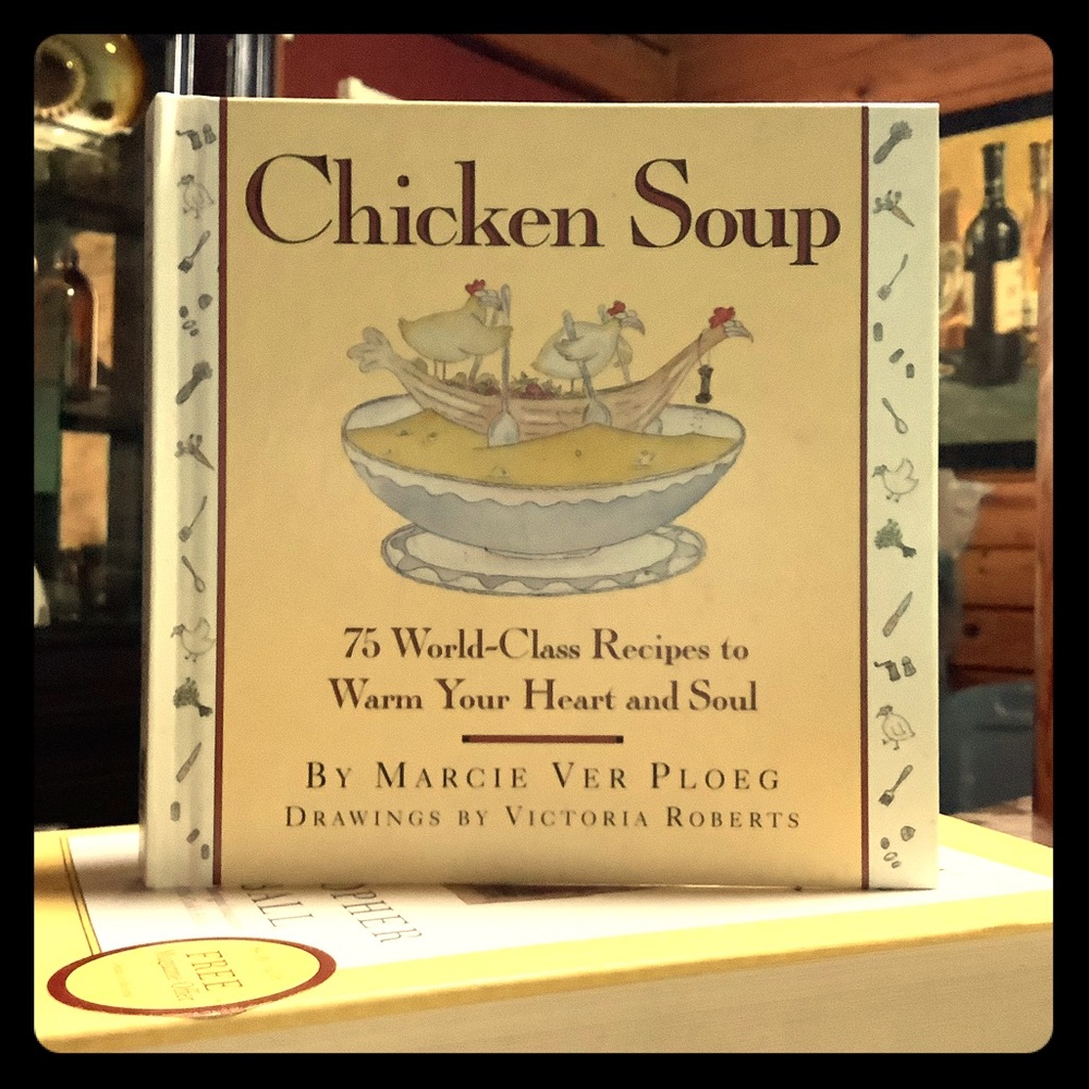 Vintage chicken soup recipe book